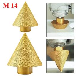 M14 rosca diamante chanfro bit 38/50mm cone perfuração expansível broca rebolo cerâmica telha chanfro - Image 1