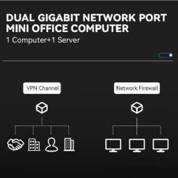 FIREBAT T8 Pro Intel N100 Mini PC Windows 11 16GB DDR5 512GB SSD Dual Gigabit Ethernet Port WIFI5 BT4.2 4K HD PC multifuncional - Image 3