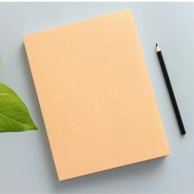 Caderno de Esboço Preto para Desenho de Estudante 256 Folhas