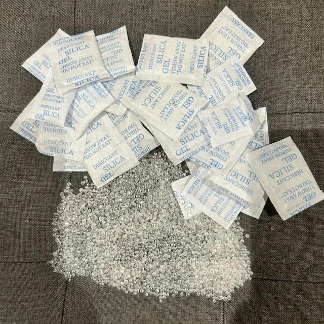 Sacos Dessecantes de Sílica Gel 1g - Proteção Anti-Umidade e Ferrugem
