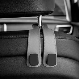 Ganchos para encosto de cabeça de carro, cabide para bolsas, organizador de assento traseiro, clipes de fixação automática, ganchos para carro - Image 3