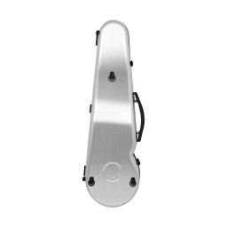 Irin caso de violino de fibra de carbono colorido 4/4 caso de violino com higrômetro ajustável alça de ombro dupla peças de violino acessórios - Image 1