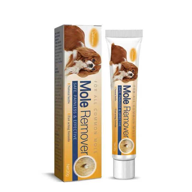 Creme removedor de verrugas para cães, anti-maltes, manchas indolores, remoção de papilomas, limpeza de etiquetas, não irritante, tratamento de marcas de pele de animais de estimação