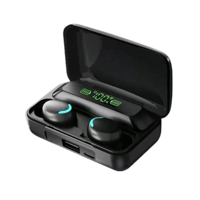 Novos Fones de Ouvido Bluetooth 9D Estéreo com Alto Grave, Fones de Ouvido Esportivos com Controle por Toque, TWS Sem Fio, Headset à Prova d'Água - Image 1