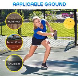Treinador de pickleball, bola de pickleball com corda, acessórios de pickleball, auxílio de treinamento para esportes, jogador único, adulto - Image 4