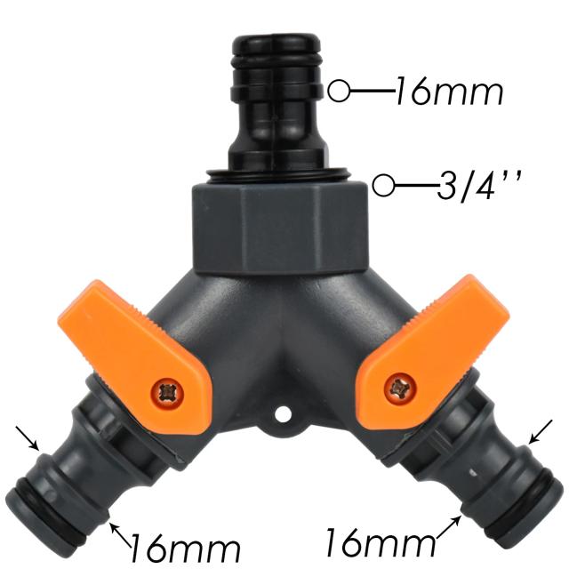 Kesla Conector Rápido para Mangueira de Jardim 1/2" - Acoplador de Reparo