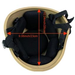 BOOIU M88 Capacete tático de aço FRP Capacete à prova de explosão Capacete protetor de fibra de vidro de 1,3 kg adequado para treinamento ao ar livre - Image 4
