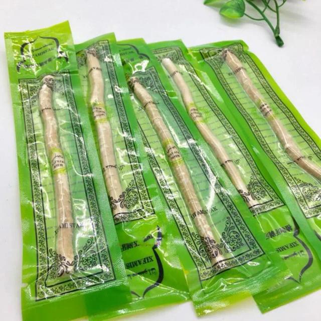 Miswak Siwak Escova de Dentes Natural Branqueador Manual para Viagem 1 Unidade