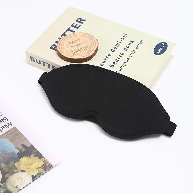 Máscara para Dormir 3D Contornada, Máscara de Dormir 100% Bloqueadora de Luz, Venda para os Olhos Macia com Zero Pressão nos Olhos, Slaapmasker - Image 1