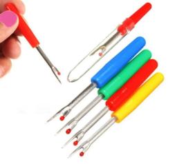 4 peças x alça de plástico costura ponto ripper unpicker cortador de linha ferramenta de costura - Image 2