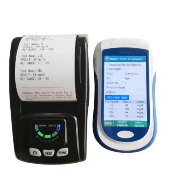 Analisador de Bioquímica Portátil 9 em 1 LBM-02