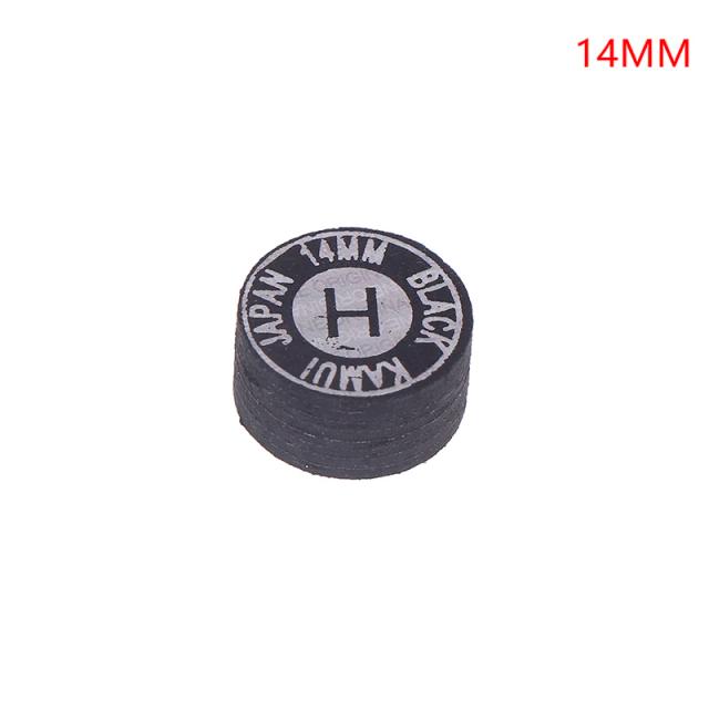 Ponta de Taco de Bilhar Japonês 14mm - Couro Premium para Controle Superior