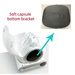 Tonepie caixa de areia automática para gatos, acessórios, defletor de areia, barreira, almofada de porta, bandeja de areia inteligente para gatos - Image 3