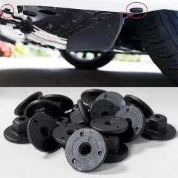 50 Peças de Fixadores Plásticos Externos para Carroceria BMW X3 X5 X6, Presilhas de Flange para Proteção Inferior, Parafusos Autoatarraxantes e Porcas de Fixação - Image 2