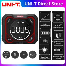 UNI-T LM320D LM320E LM320F Laser Inclinômetro Digital Angel Meter com Medição de Ângulo Relativo Absoluto Inclinômetro Magnético - Image 1