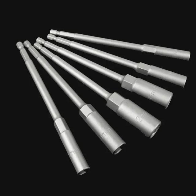 Adaptador de Broca de Soquete 150mm Chave de Impacto para Parafusos e Porcas Hexagonais