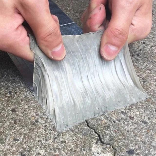 Fita Adesiva Butílica Autoadesiva à Prova D'água e Calor 5/10cm x 1-10m