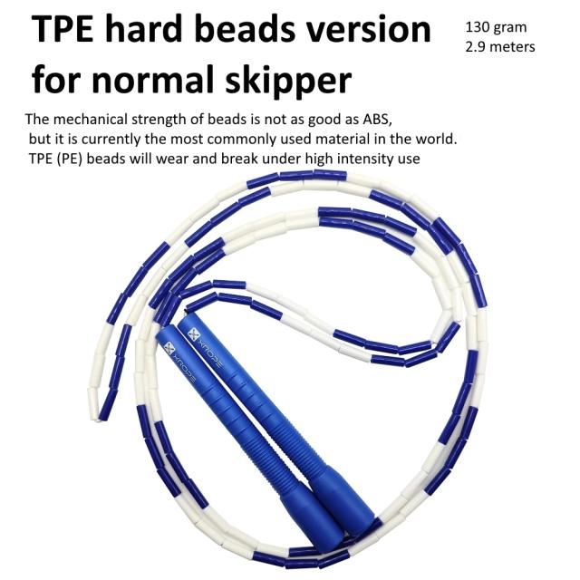 Nevertoolate Corda 7mm Pular Corda Frisada Uso Competição Profissional 2.9m