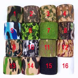 1 rolo u escolha 4.5m * 5cm impermeável ao ar livre camo caminhadas acampamento caça camuflagem fita furtiva envoltórios - Image 2