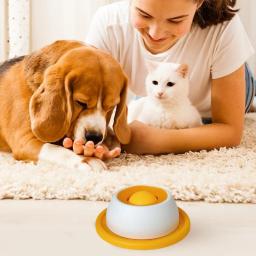 Lamber brinquedos para cães interativos brinquedos para cães alimentador lento dispensador de alimentos para treinamento de cachorros enriquecimento gato caixa de alimentação acessório - Image 5