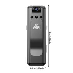 Mini câmera de vigilância sem fio wi-fi, gravação de áudio e vídeo universal, tudo em um, câmera de detecção de movimento para segurança doméstica - Image 6