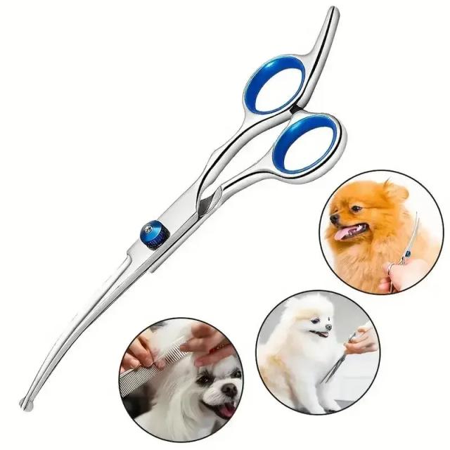 Tesoura de Tosa para Cães Aço Inoxidável 7 Polegadas