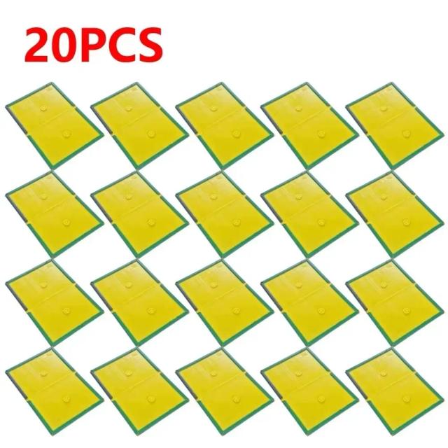 Placa Adesiva para Captura de Ratos Controle de Pragas 20 Peças