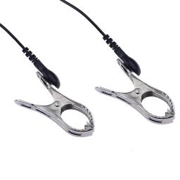 Conjunto de braçadeira de mamilo elétrica YoKoNex – Acessórios E-Stim com bolas ponderadas, sinos, clipes de vácuo, para jogo de choque BDSM e sensorial - Image 3