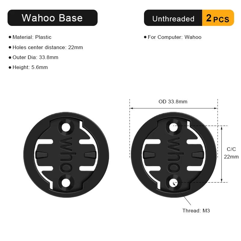 Base de montagem de suporte de computador de bicicleta para garmin bryton wahoo magene base adaptadora de montagem de computador de bicicleta peça de reposição de plástico - Image 1