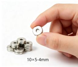 Ímã de Neodímio Redondo Cônico 10x5‑4mm, Forte, Diâmetro Externo 10x5mm, Furo de 4mm, Ímãs Magnéticos Permanentes NdFeB 10*5‑4 mm - Image 4