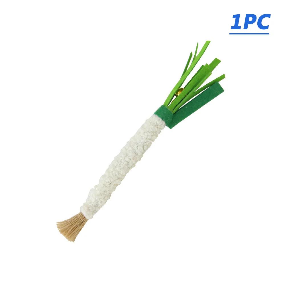 Brinquedo Interativo para Gatos com Sino, Bastão de Catnip Natural para Limpeza dos Dentes de Gatos - Image 1