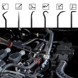 Ferramenta de Precisão para Remoção de Retentores de Óleo, 10/4 Peças, Ferramenta de Remoção Fácil para Retentores de Óleo e O-Rings de Carro, Conjunto de Ferramentas de Precisão - Image 3