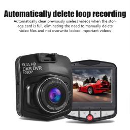 1080p carro dvr traço cam para carros câmera hd gravador de vídeo para veículos dvrs monitor visão noturna câmera do veículo estacionamento - Image 6