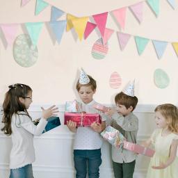 Bandeirinhas Coloridas Arco-Íris de 4M (12-60 Peças) para Decoração Mexicana, Guirlanda de Aniversário Infantil, Banner Escolar - Image 2