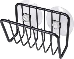 Suporte de esponja para pia de cozinha, ventosa de aço inoxidável, caddy de esponja, suprimentos de cozinha, organizador de cozinha de pia montado na parede - Image 4