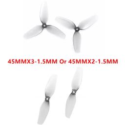 8cw 8ccw alta qualidade hqprop 45mmx2 2 lâminas ou 45mmx3 3 lâminas prop 45mm hélice para micro whoop fpv peças de drone de corrida - Image 1