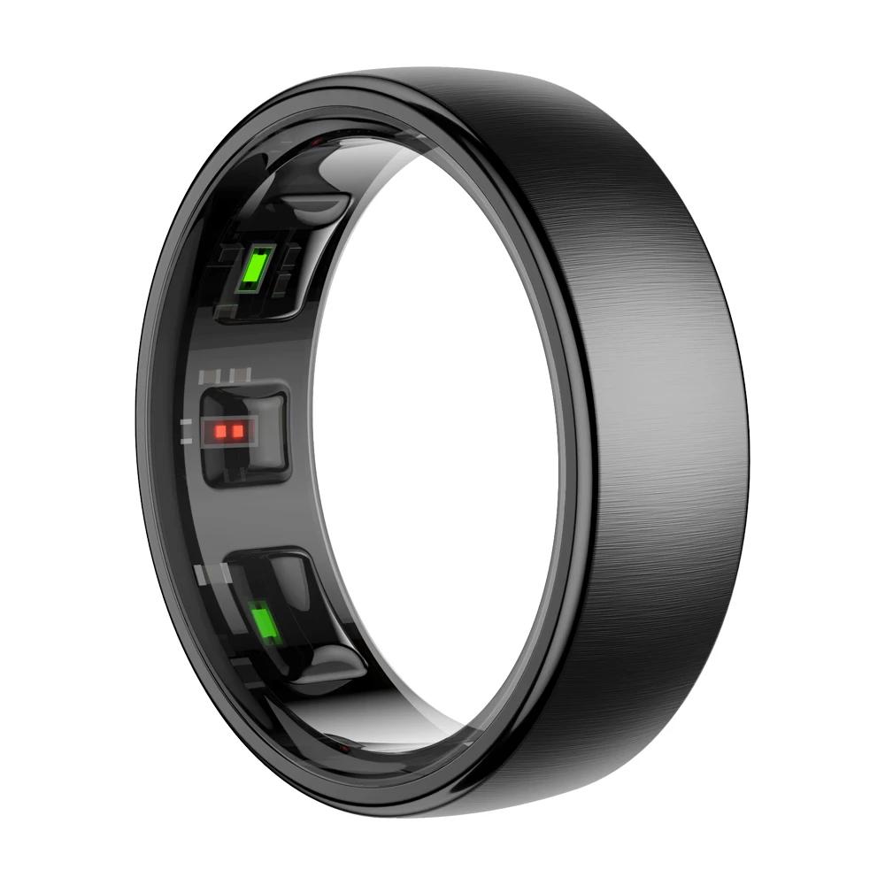 Uhoofit R10 Anel Inteligente com Doca de Carregamento Homens Mulheres Saúde Sono Monitoramento de Freqüência Cardíaca IP68 e 5ATM À Prova D 'Água Modo Multi-esporte - Image 1