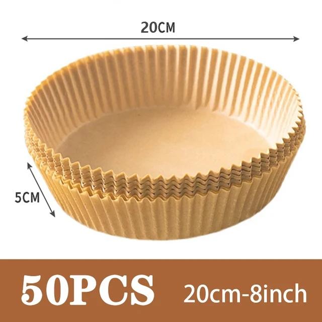 Airfryer Papel Descartável Antiaderente 16cm/20cm