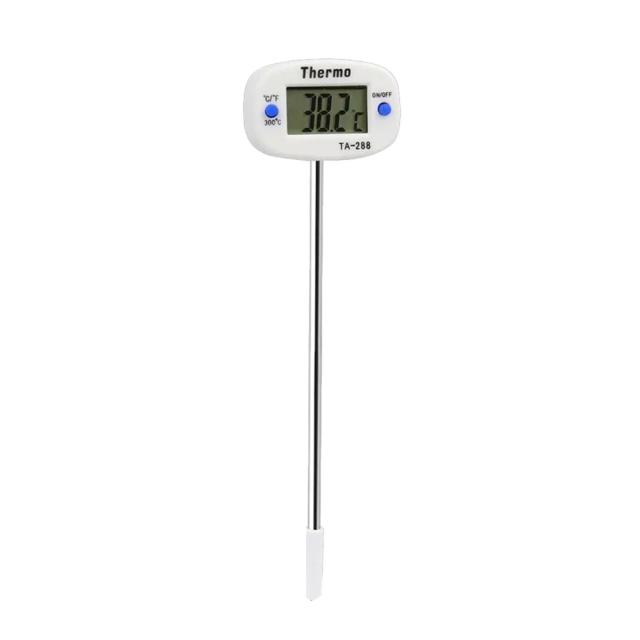Termômetro Digital de Precisão para Alimentos - Sonda LCD - Cozinha e Churrasco