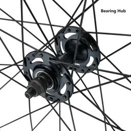 Magicosbros fixie conjunto de roda pista bicicleta v rodas freio 40mm 60mm clincher única velocidade roda 700c engrenagem fixa roda da bicicleta - Image 2