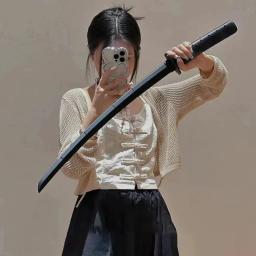 3d impresso gravidade em linha reta para fora telescópica samurai alívio do estresse brinquedos extensíveis cos adereços criativo dobrável katana presentes engraçados - Image 3