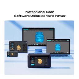 Scanner 3D Portátil Creality Pika 110FPS Alta Velocidade 0.03mm Precisão Mini Scanner para Impressora 3D Modelagem de Corpo Humano - Image 4