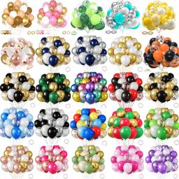 30 pçs balão de látex cromado branco rosa azul bola de hélio casamento adulto festa de aniversário decoração chá de bebê globos - Image 1
