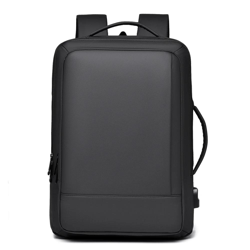 Nova mochila de viagem expansível de alta capacidade para homens e mulheres, mochila de deslocamento simples, bolsa de computador, mochila de negócios - Image 1
