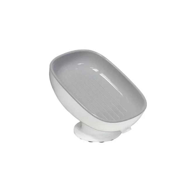 Suporte de Sabonete Autodrenante com Ventosa Forte para Banheiro e Cozinha