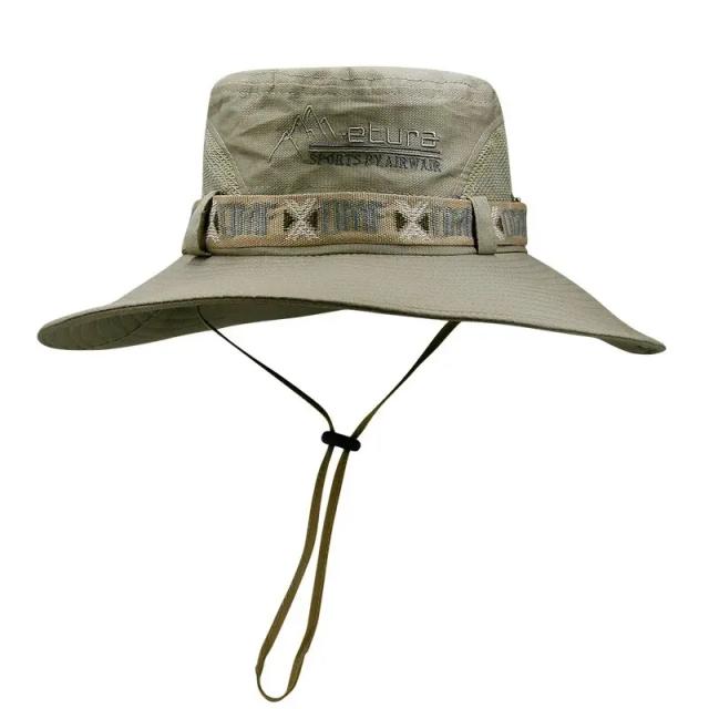 Chapéu de Balde Masculino Verão Proteção UV 55-60cm