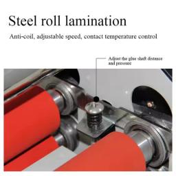 Laminadora A3 Rolo a Rolo para Transferência a Quente/Frio de Filme PET, Adesivo Cristal e Filme A-B para Impressora UV DTF - Image 4