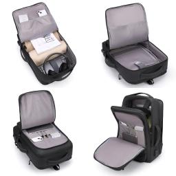 Nova mochila de viagem expansível de alta capacidade para homens e mulheres, mochila de deslocamento simples, bolsa de computador, mochila de negócios - Image 6