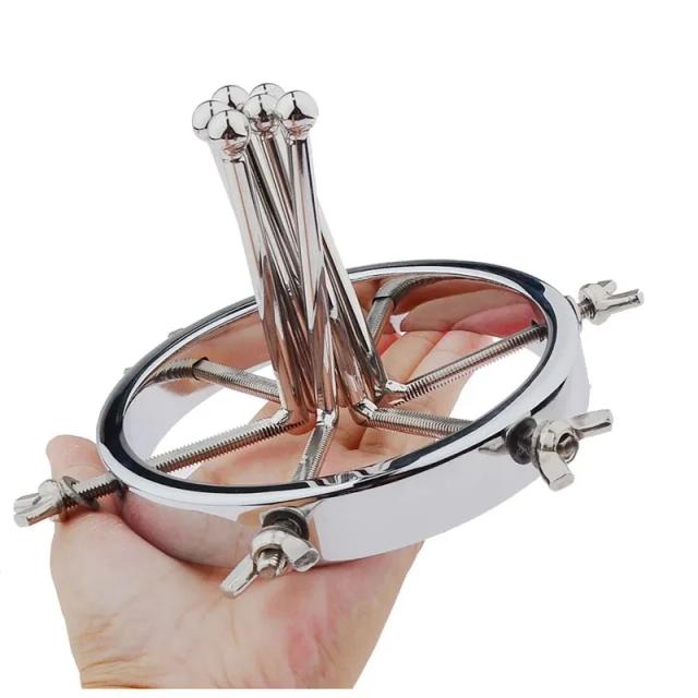Expansor anal de metal dilatador vaginal espalhador enorme espéculo masturbação plug fisting brinquedo sexual masculino feminino ânus exótico acessórios