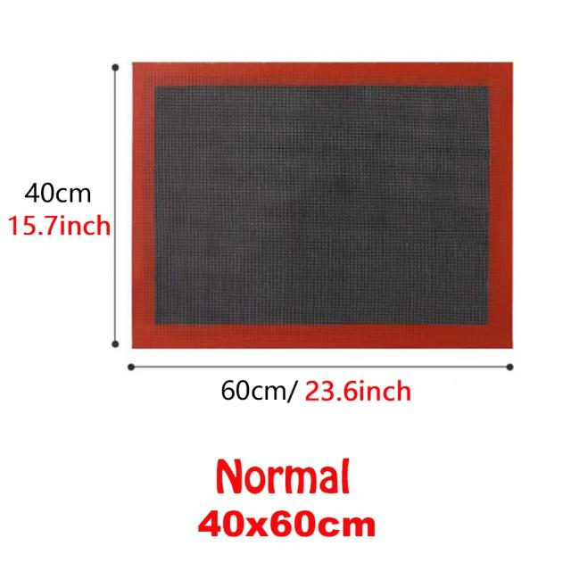 Tapete de Cozimento de Silicone Perfurado Antiaderente 40x30cm